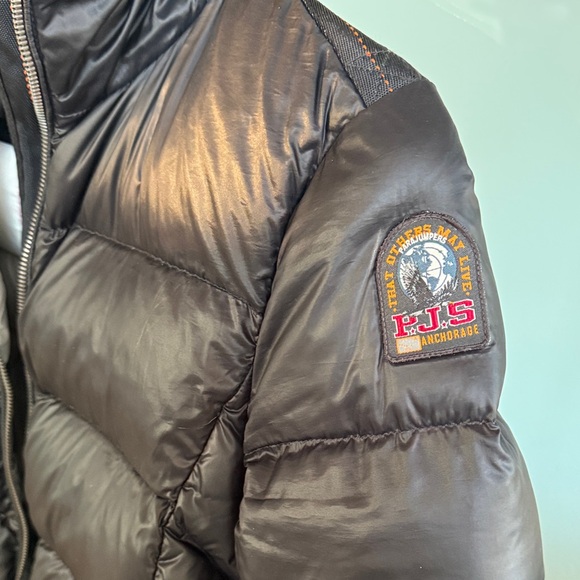 Parajumpers Black Sheen Fitted Jacket - Picture 5 of 8